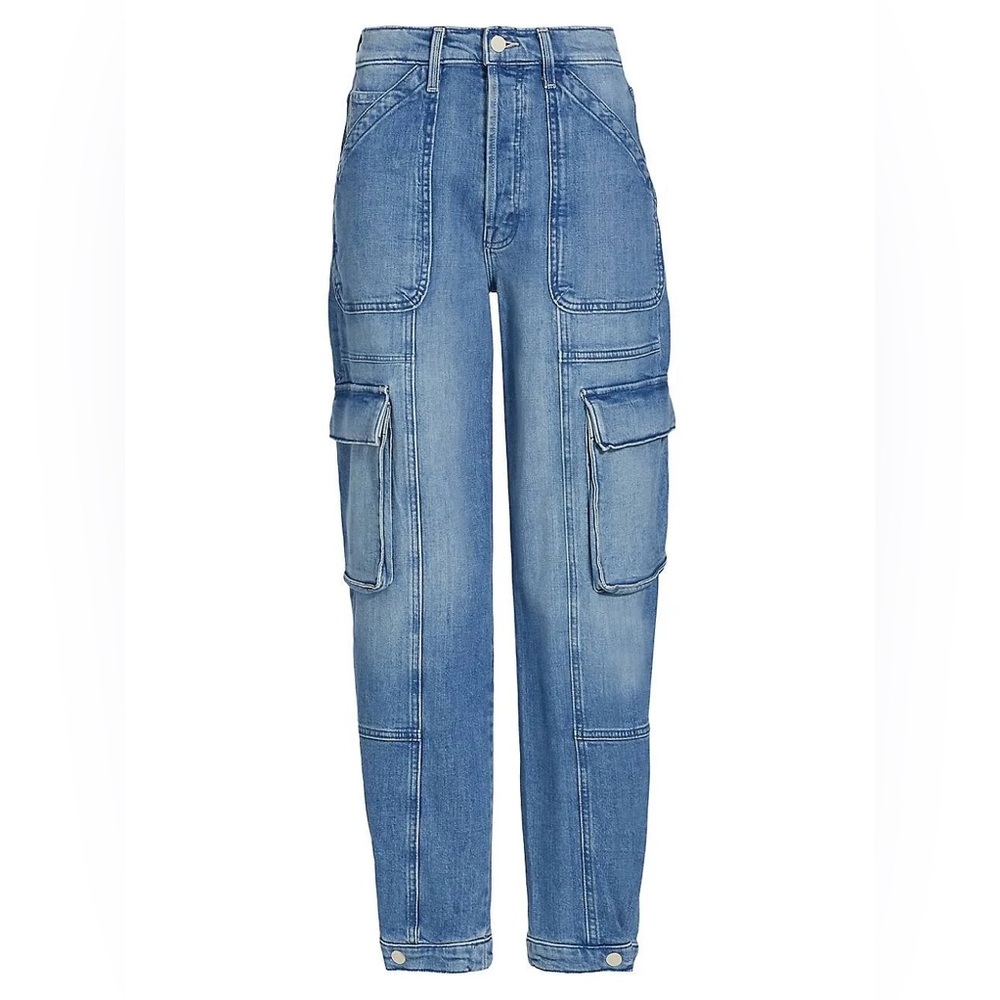 MOTHER The Curbside Cargo Flood Jeans Size 25 Herbal Remedy Wash